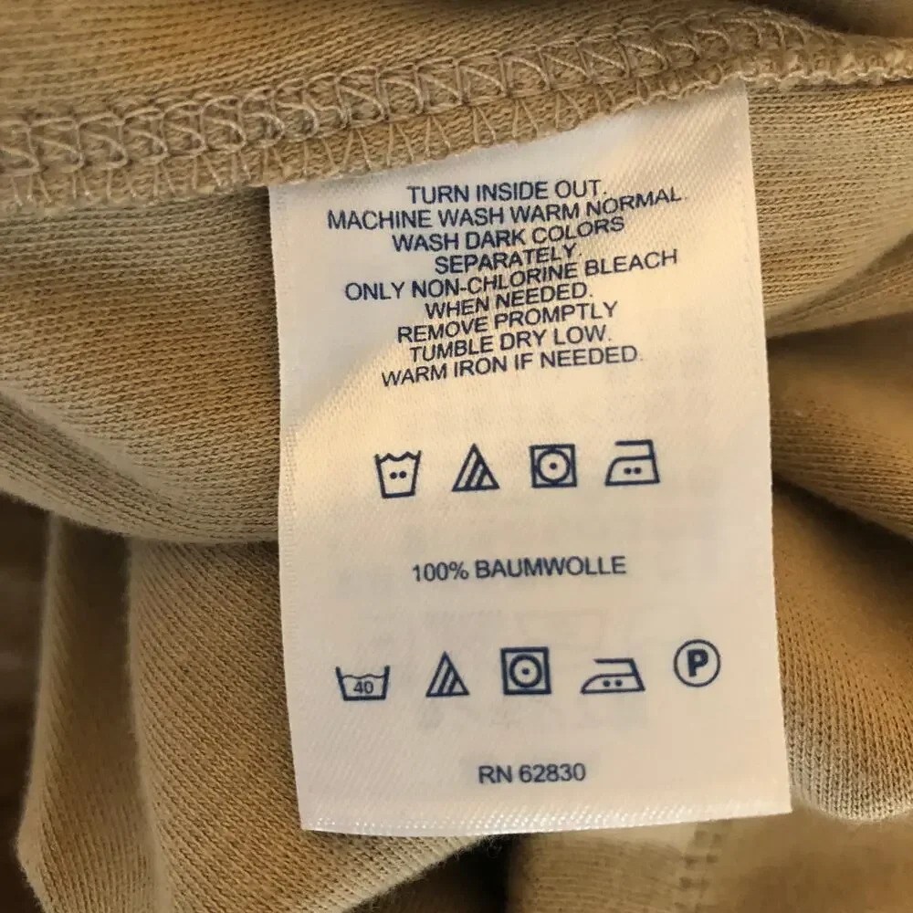 Lands End Pull On Pants 3X Soft Knit Khaki Pockets Soft Stretchy NEW! - Picture 4 of 4